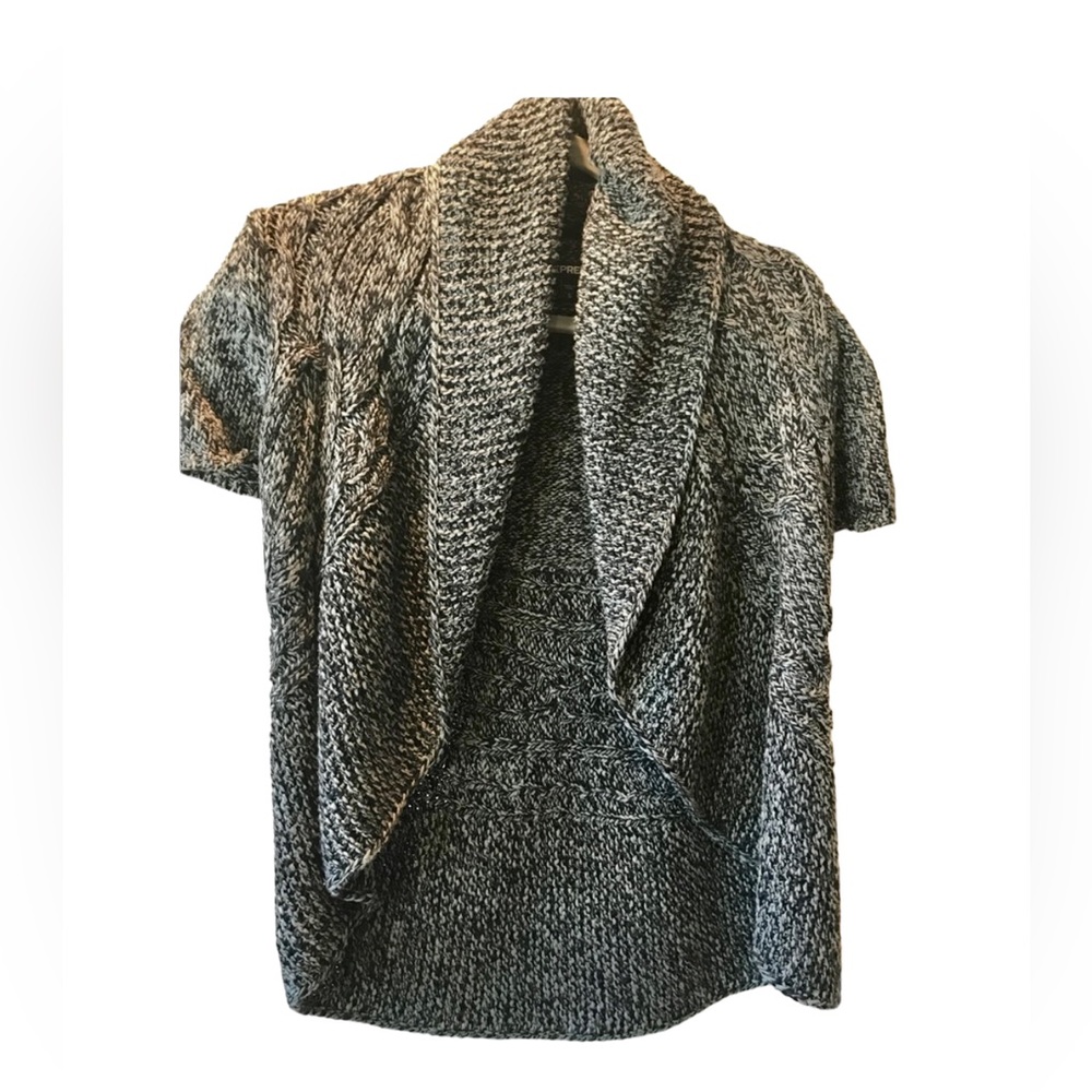 NWOT! Black & Grey Express sweater